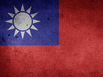 Flaga Tajwanu.