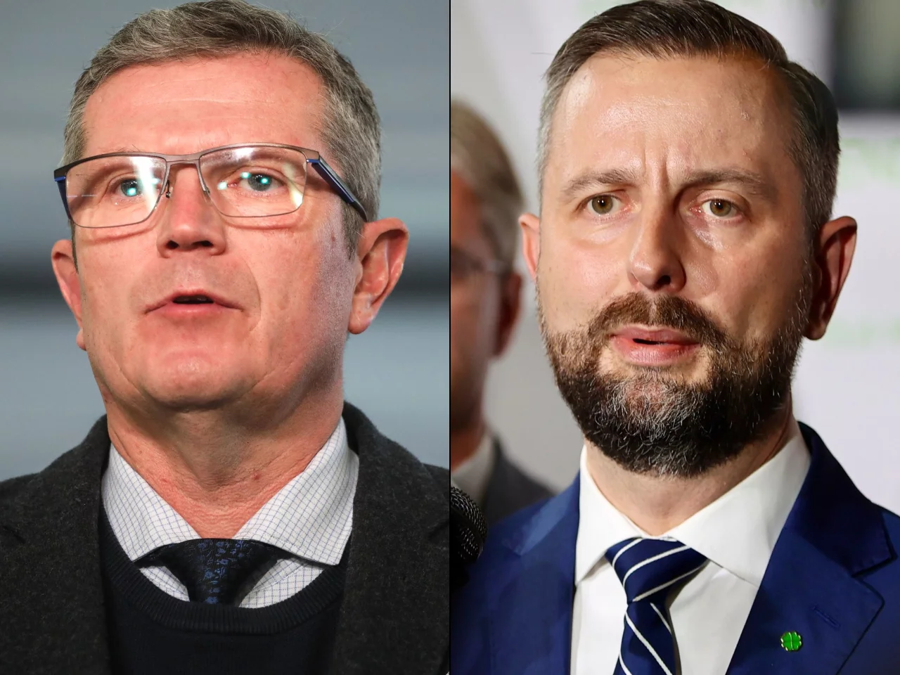 Marcin Bosacki (KO) i Władysław Kosiniak-Kamysz (PSL)