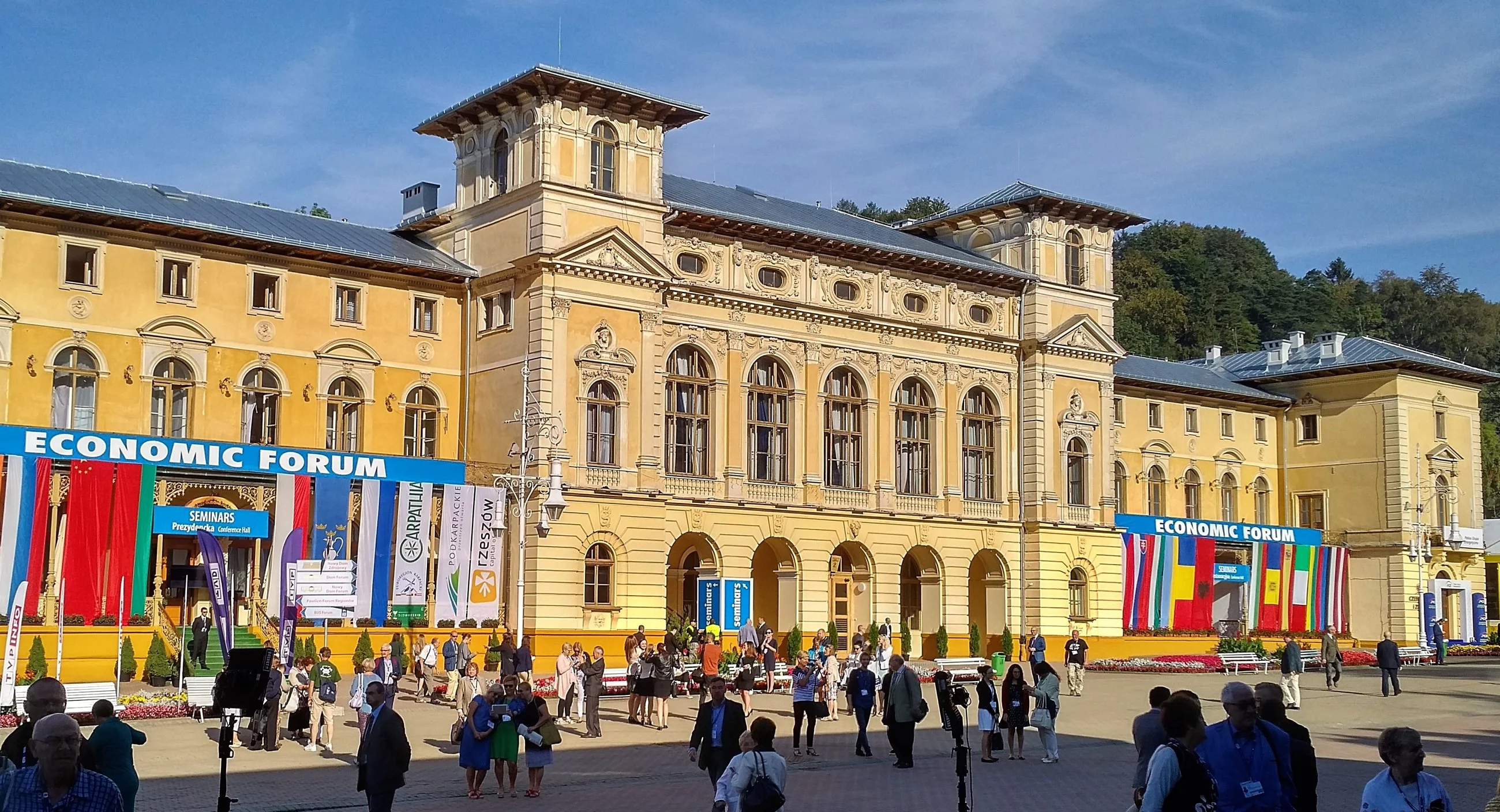 Forum Ekonomiczne w Krynicy – Stary Dom Zdrojowy