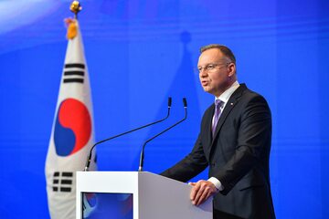 Forum gospodarcze Polska - Korea. Prezydent RP Andrzej Duda