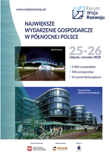 Forum Wizja Rozwoju odbędzie się w dniach 25-26 czerwca w Gdyni