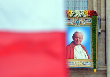 Fotografia Papieża Jana Pawła II