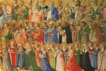 Fra Angelico, Obraz "Wszyscy święci"