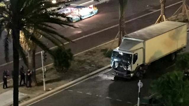 Ciężarówka zamachowca z Nicei