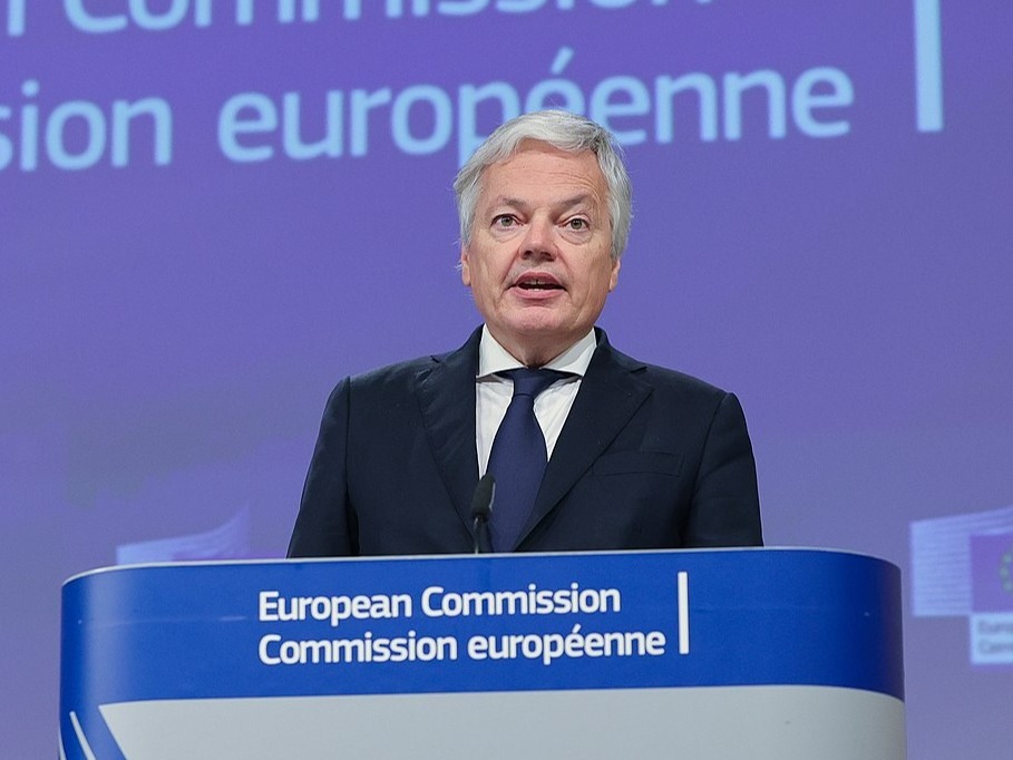 Didier Reynders, komisarz UE ds. sprawiedliwości