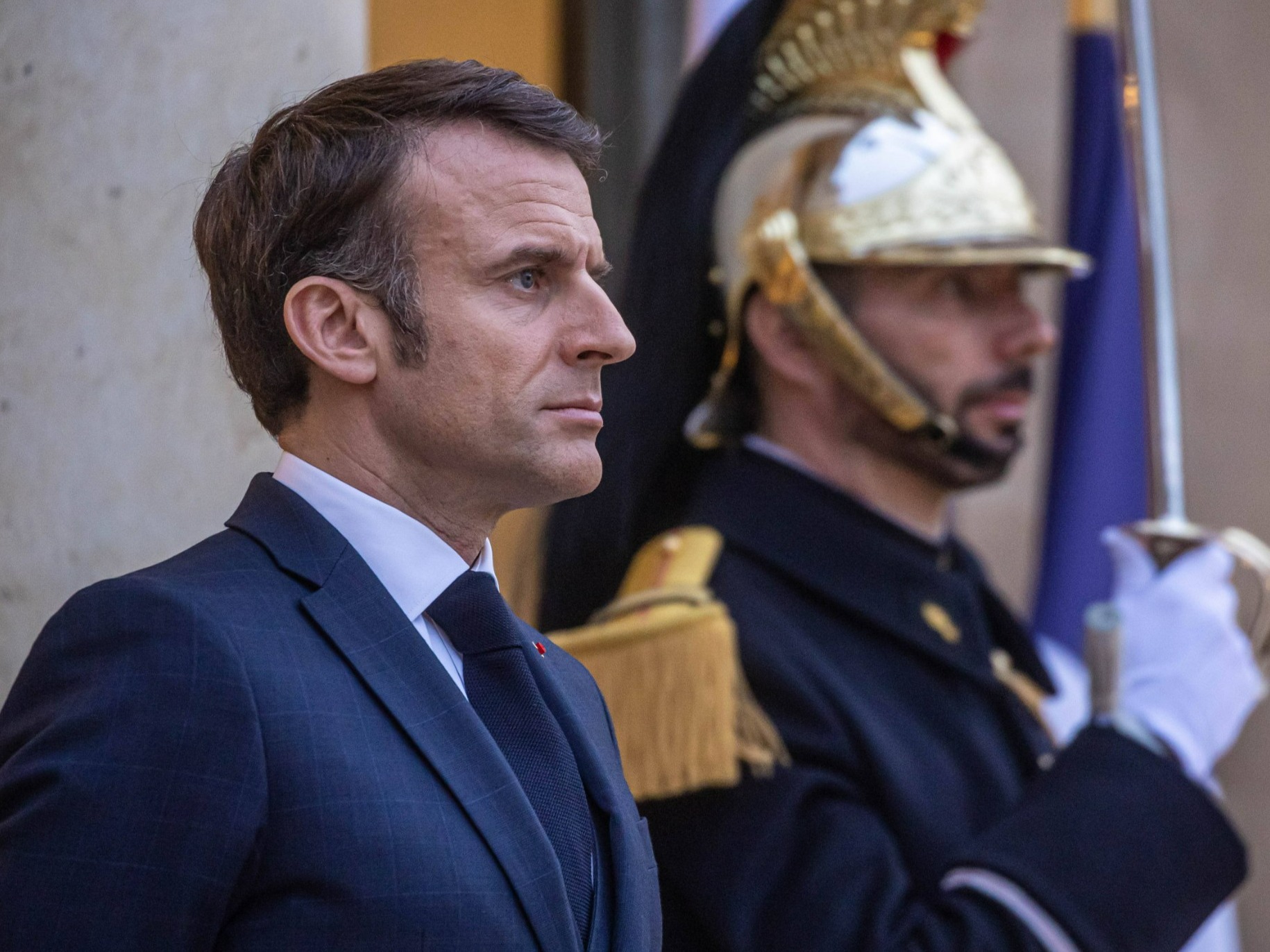 Emmanuel Macron, prezydent Francji