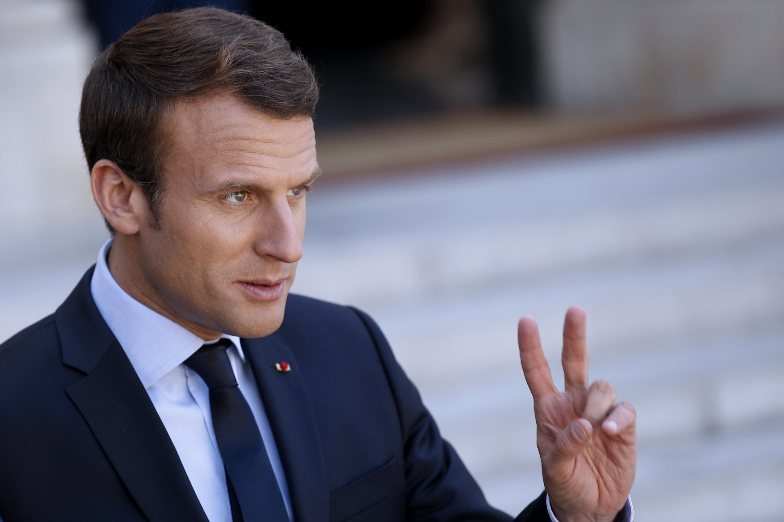 Emmanuel Macron, prezydent Francji