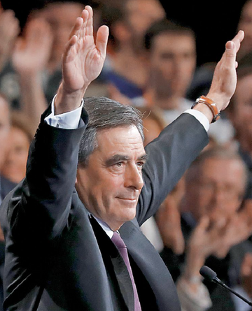 François Fillon wygrał w pierwszej turze prawyborów partii Republikanie