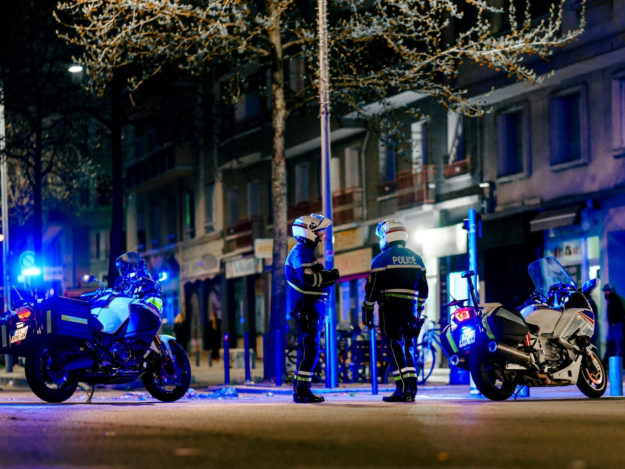 Francuska policja, zdjęcie ilustracyjne