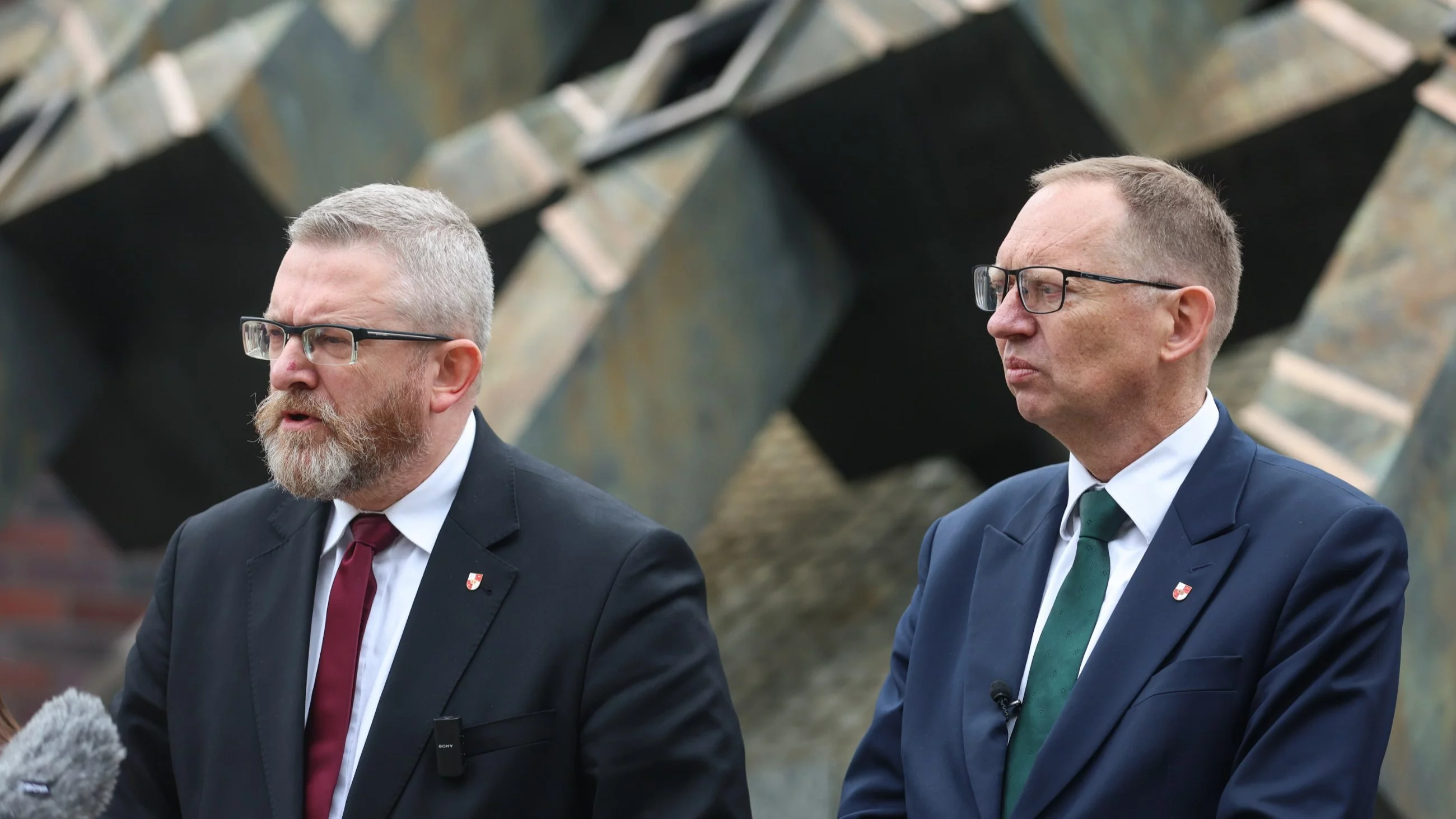 Grzegorz Braun i Roman Fritz