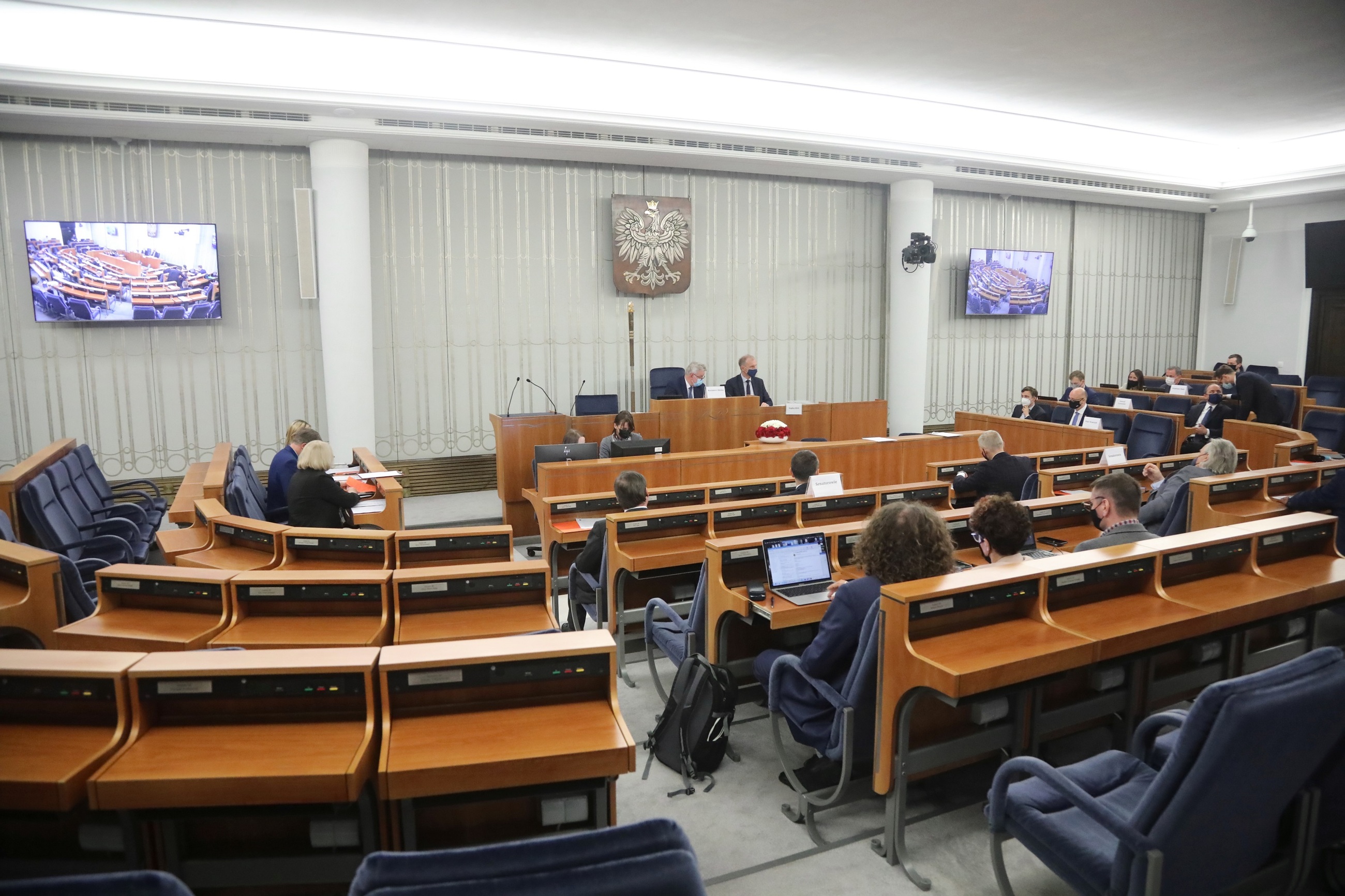 Posiedzenie komisji senackich