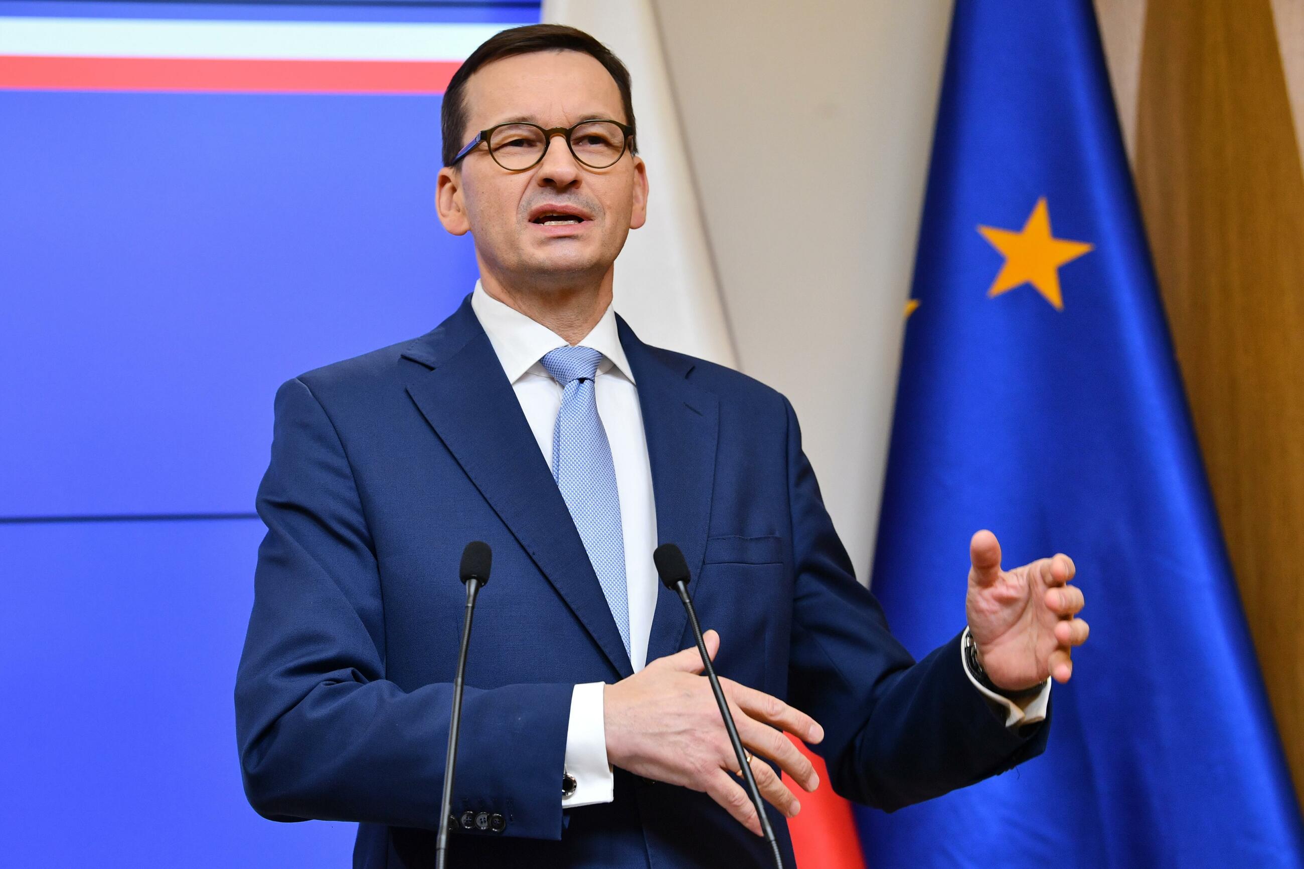 Mateusz Morawiecki w Brukseli