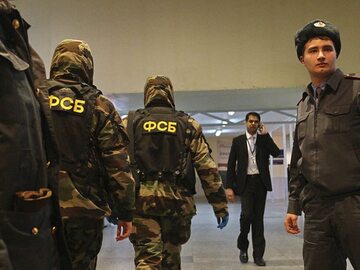 Funkcjonariusze FSB, zdjęcie ilustracyjne