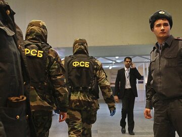 Funkcjonariusze FSB, zdjęcie ilustracyjne