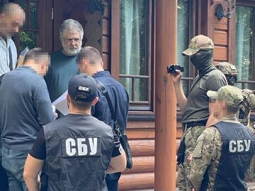 Funkcjonariusze SBU w domu ukraińskiego oligarchy Ihora Kołomojskiego