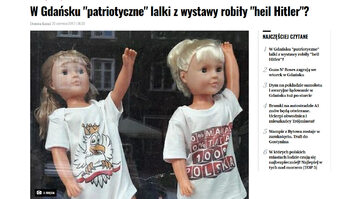 "Gazeta Wyborcza" na tropie patriotycznych lalek-nazistek