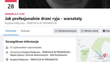 Gdańsk współfinansuje "warsztaty z profesjonalnego darcia ryja"