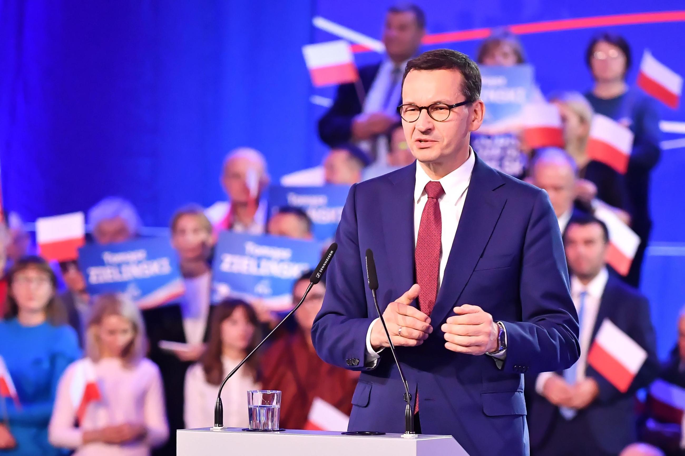 Premier Mateusz Morawiecki