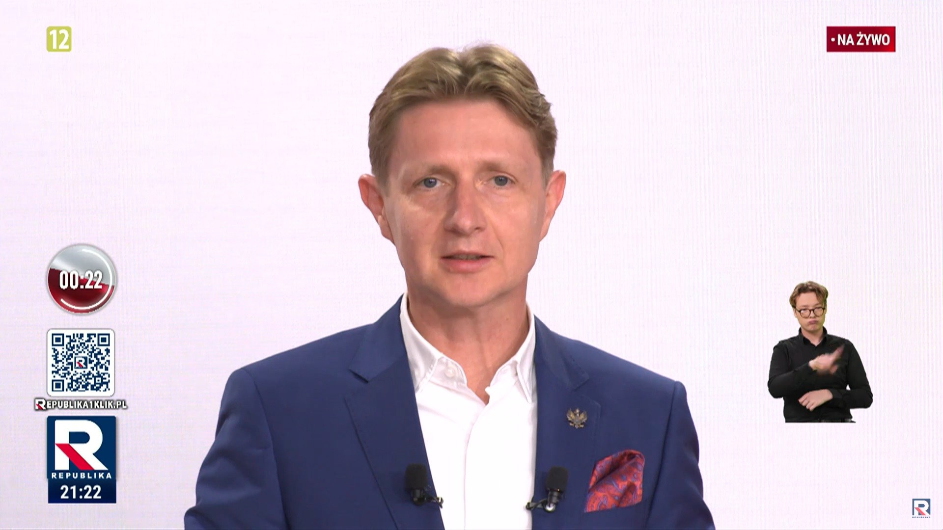 "Gdzie była Republika?". Jeden z kandydatów poskarżył się na media