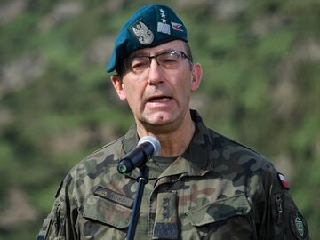 Gen. broni Tomasz Piotrowski, dowódca Operacyjny Rodzajów Sił Zbrojnych