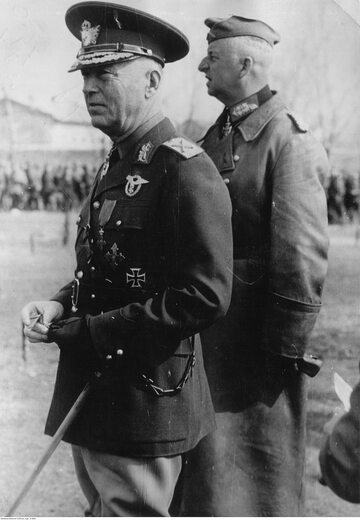 Gen. Ion Antonescu i gen. Erich von Manstein w 1942 roku
