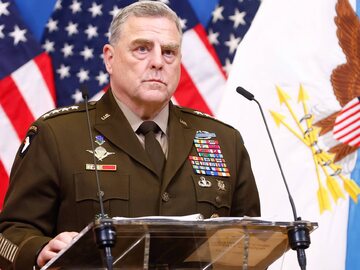 Generał Mark Milley, najwyższy rangą amerykański dowódca, przewodniczący Kolegium Połączonych Szefów Sztabów