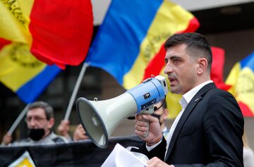 George Simion, lider Rumuńskiej Partii Jedności Narodowej