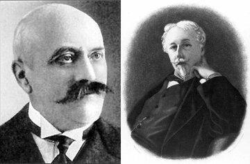 Georges Vacher de Lapouge (L) Arthur de Gobineau (P)