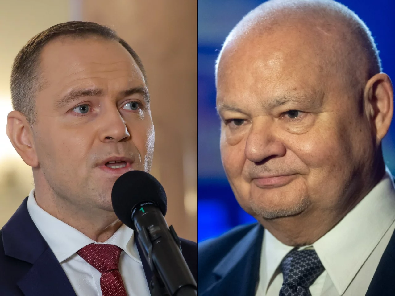 Prezydent Karol Nawrocki i prezes NBP Adam Glapiński
