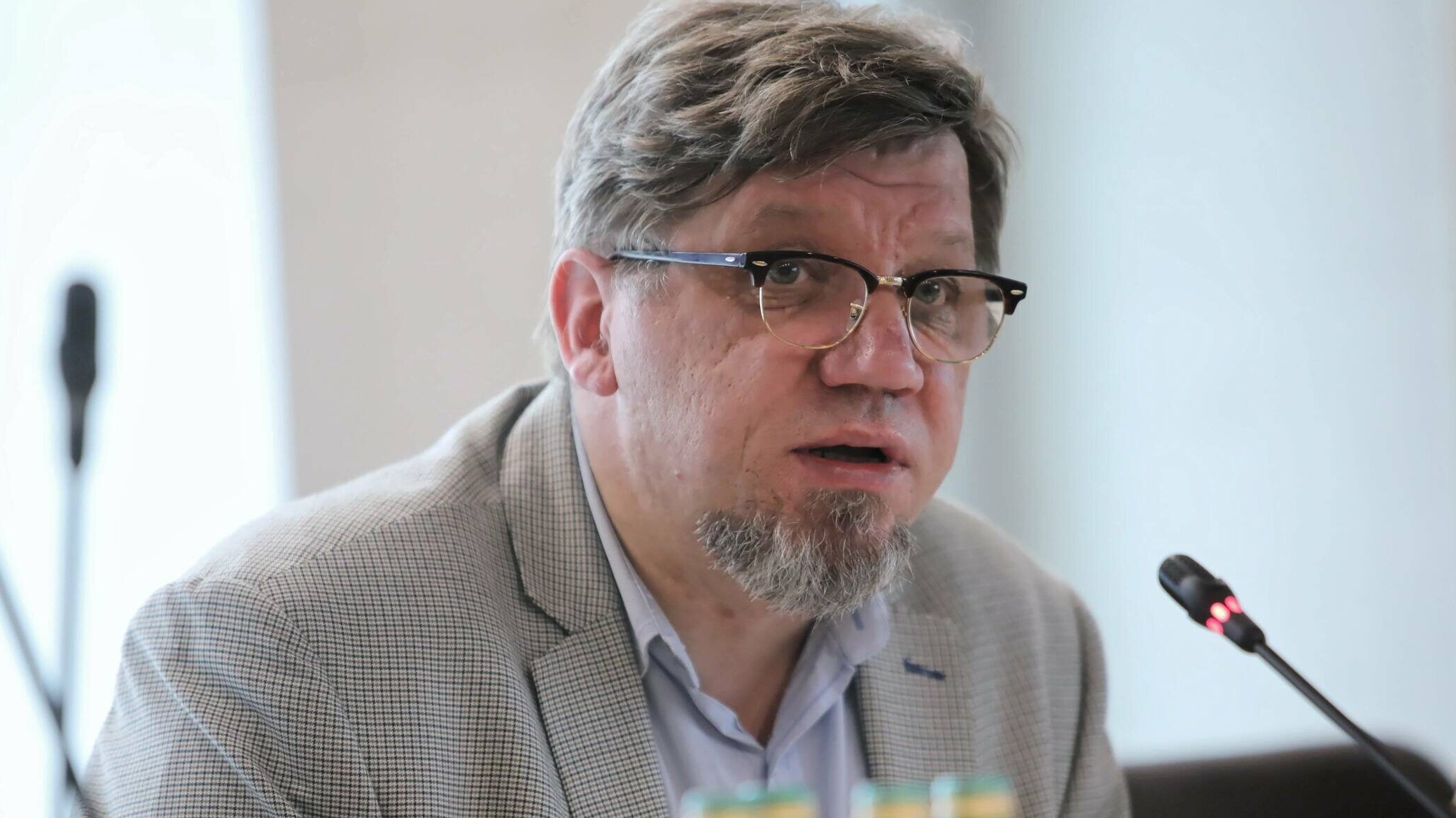 Przewodniczący Krajowej Rady Radiofonii i Telewizji Witold Kołodziejski