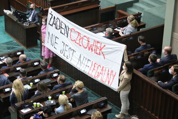 Głosowanie nad przedłużeniem stanu wyjątkowego w Sejmie