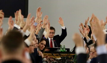 Głosowanie w Sali Kolumnowej Sejmu RP