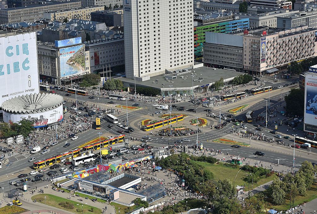 Rondo Romana Dmowskiego w Warszawie