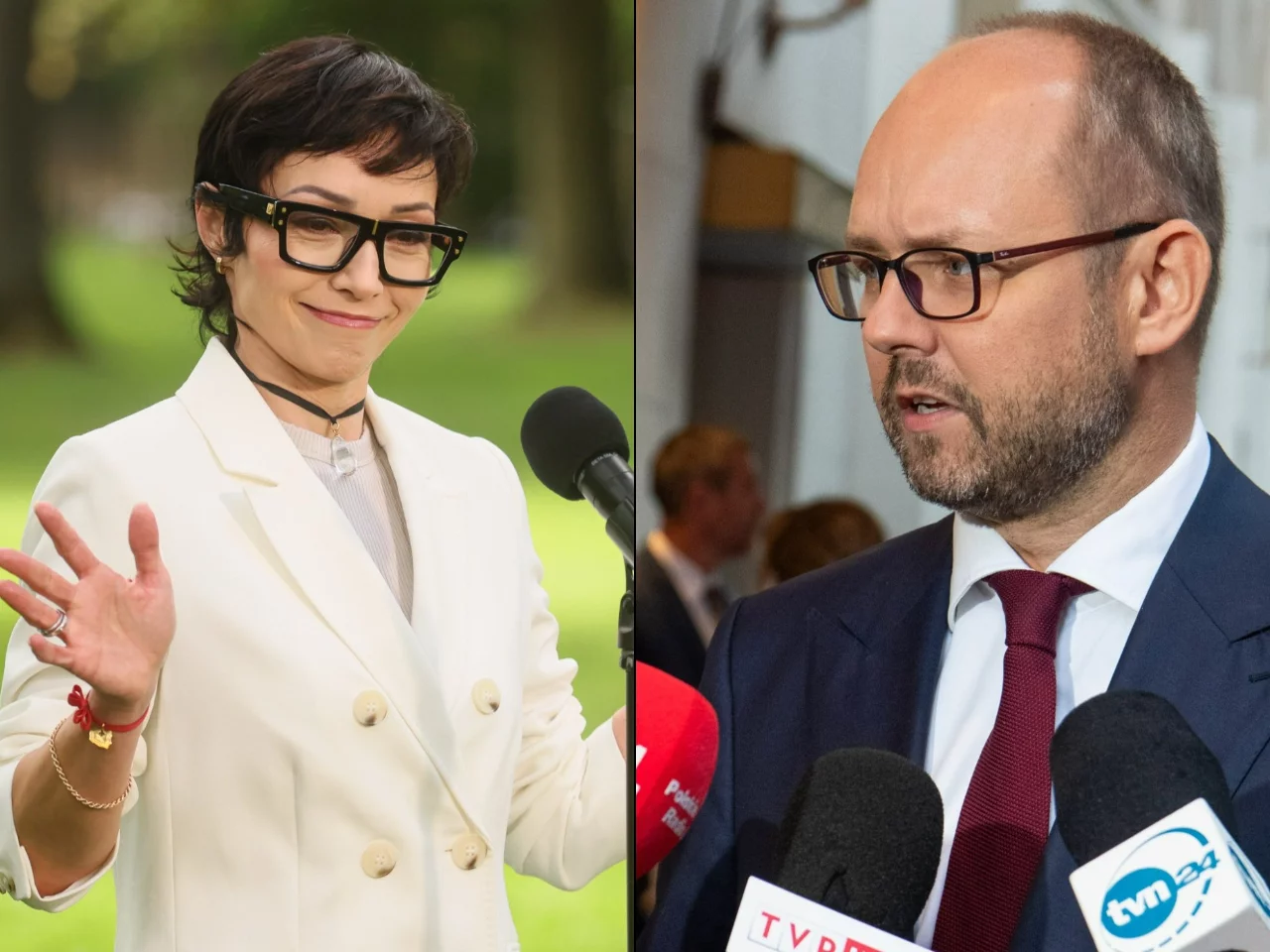 Barbara Mróz-Gorgoń i Marcin Przydacz