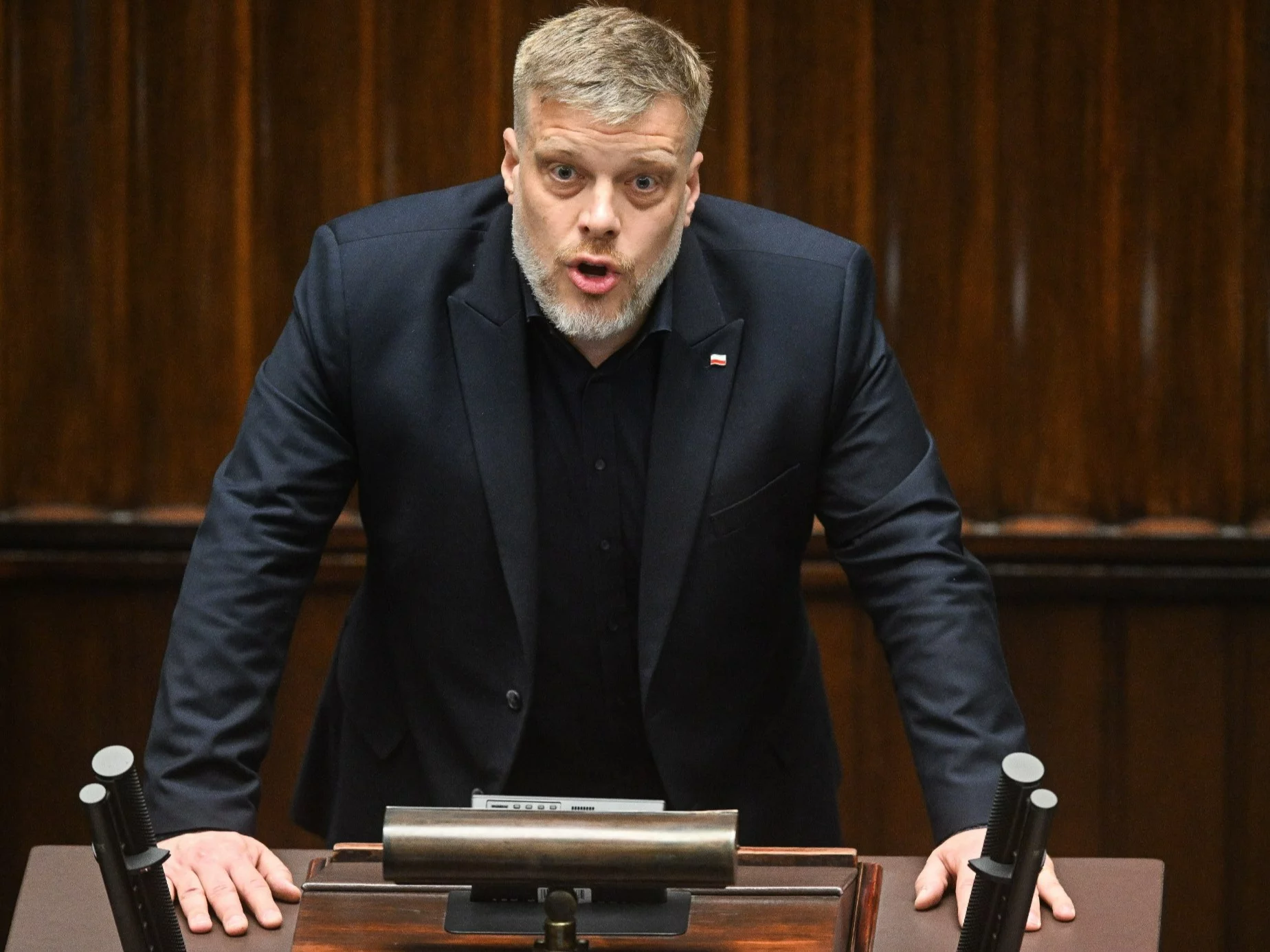 Poseł Razem Adrian Zandberg