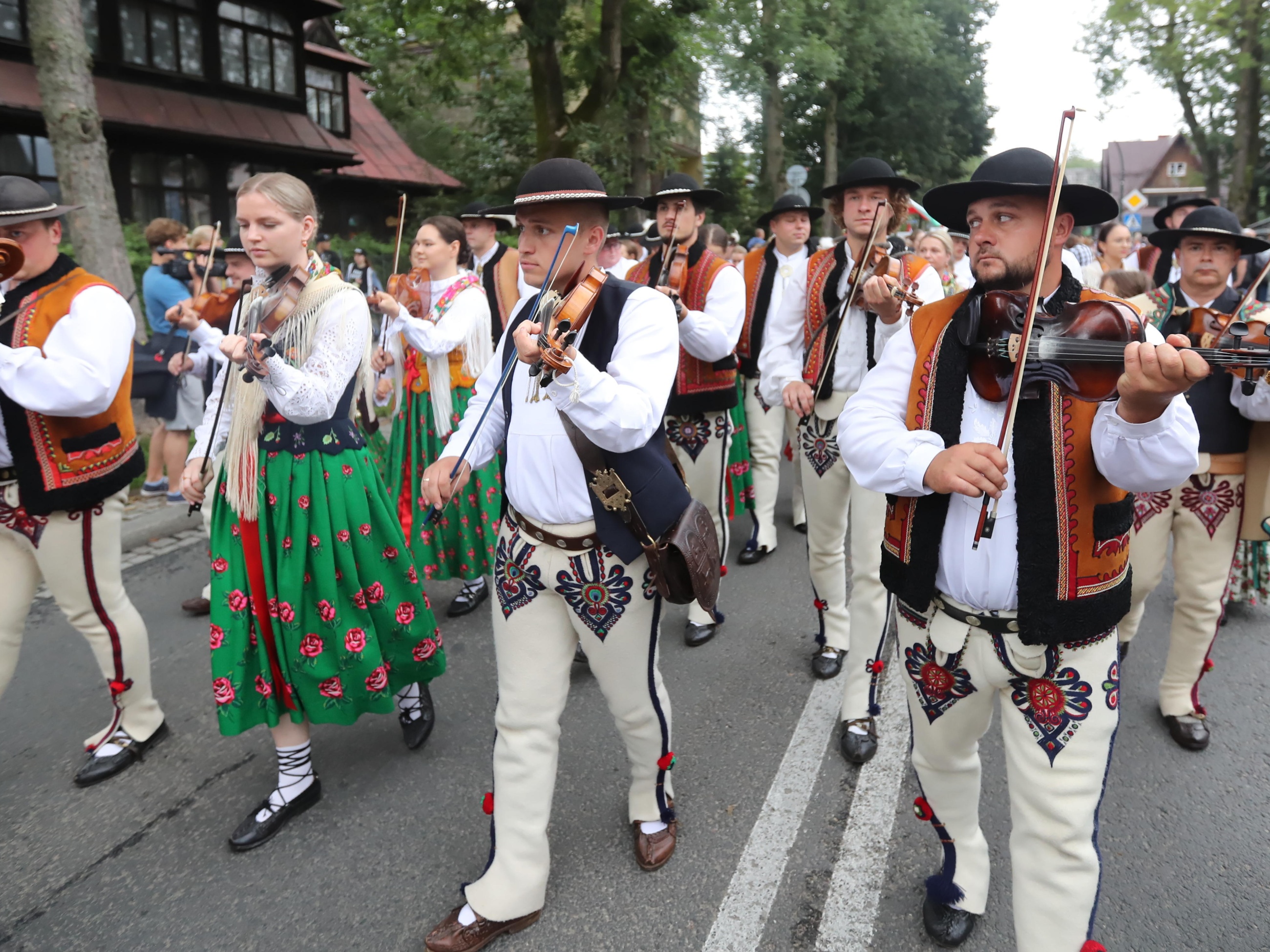 Górale w Zakopanem