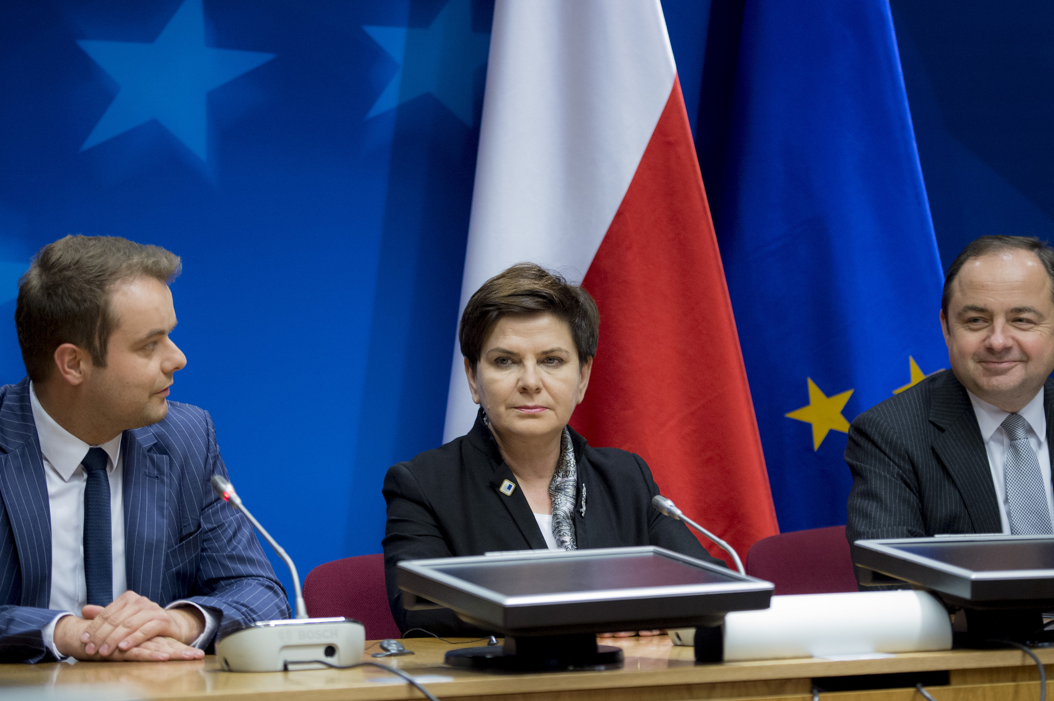 Premier Beata Szydło w Brukseli