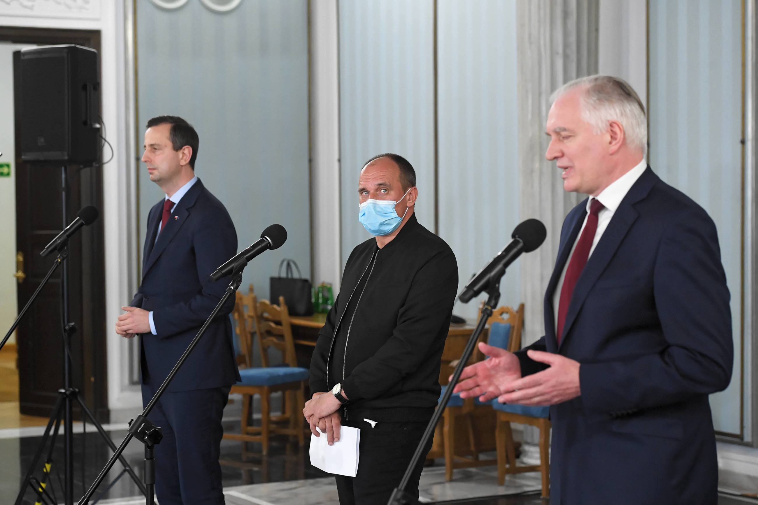 Władysław Kosiniak-Kamysz, Paweł Kukiz, Jarosław Gowin