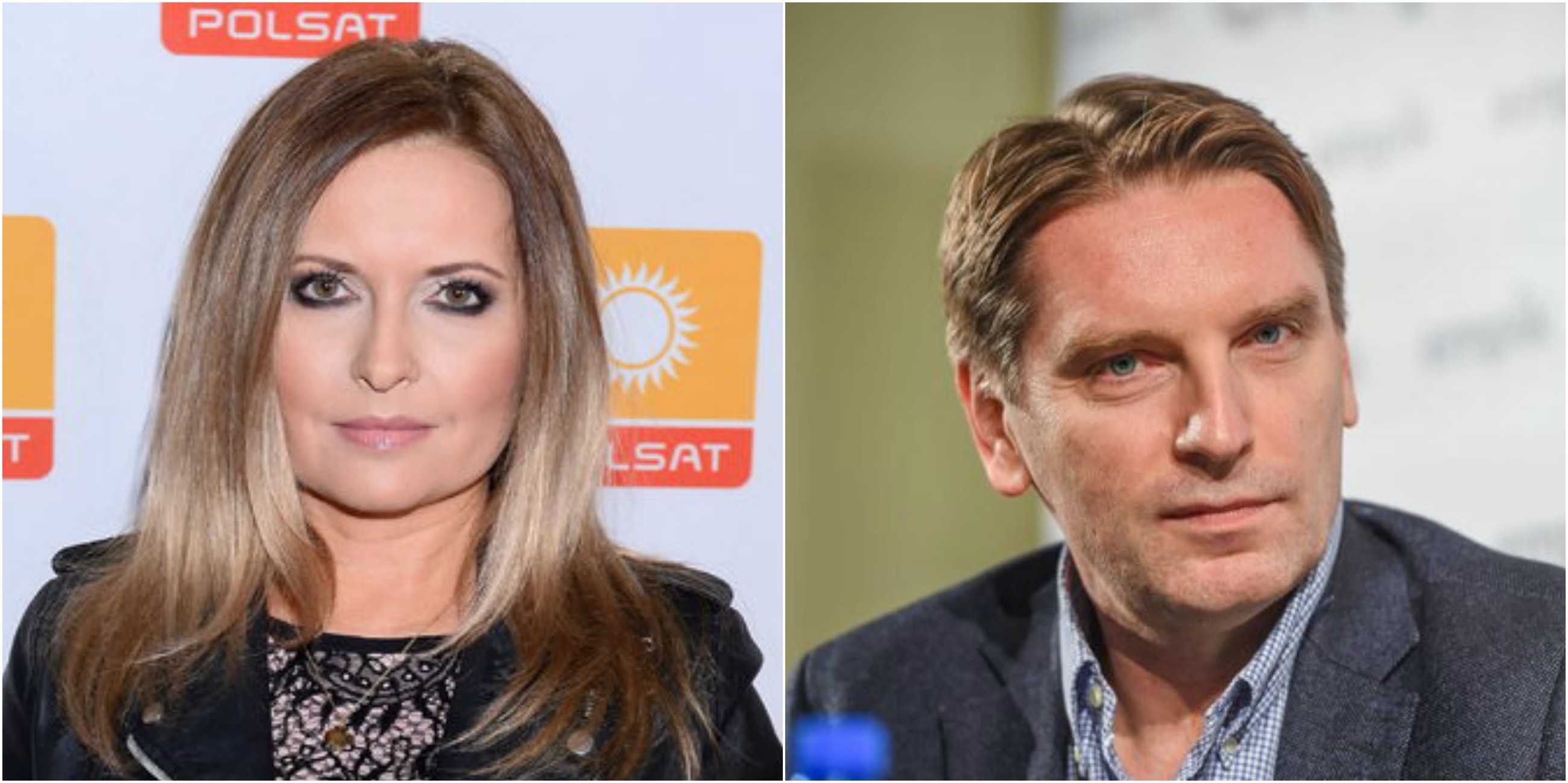 Agnieszka Gozdyra i Tomasz Lis