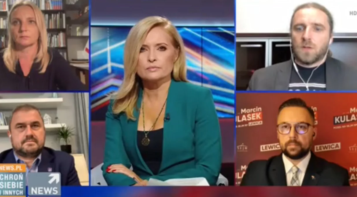 Poseł Konfederacji Dobromir Sośnierz był gościem w programie "Debata Dnia" w Polsat News