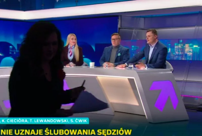Agnieszka Gozdyra opuszcza program Polsat News