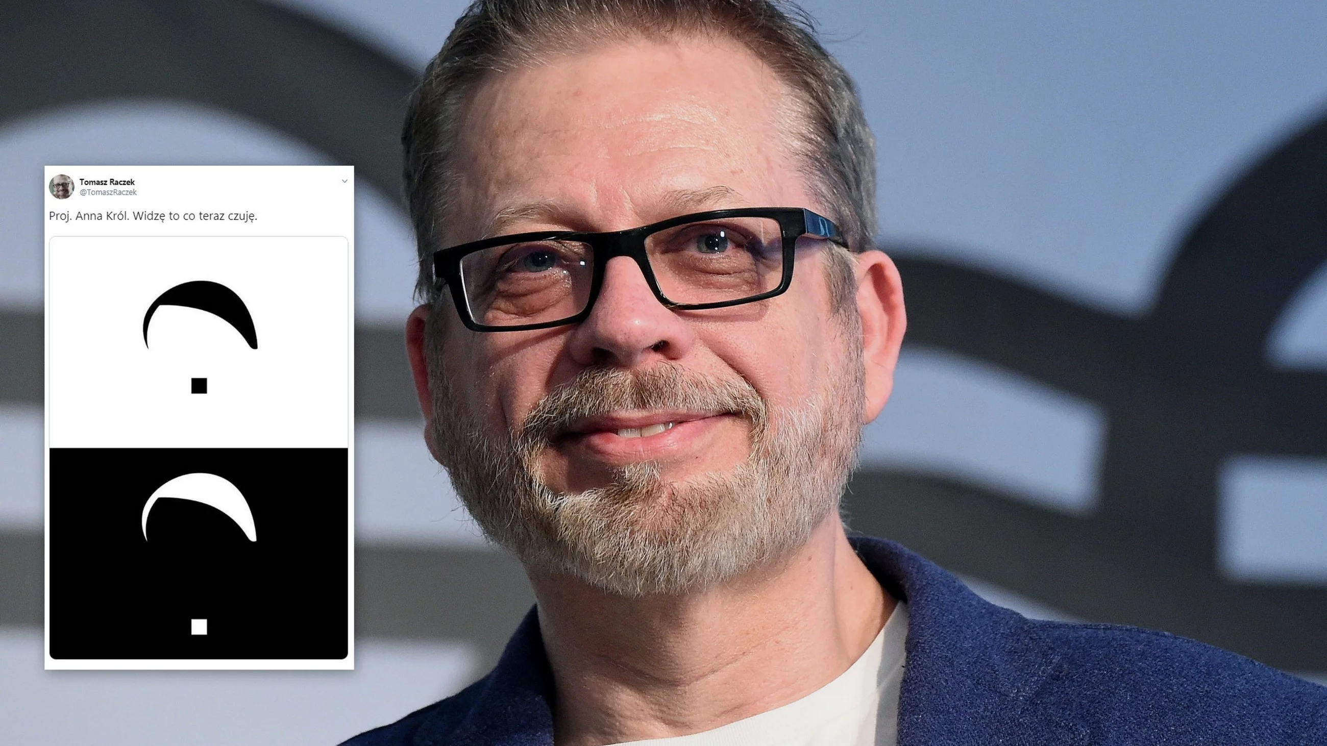 Grafika porównującą księdza do Hitlera na Twitterze. Tomasz Raczek szokuje