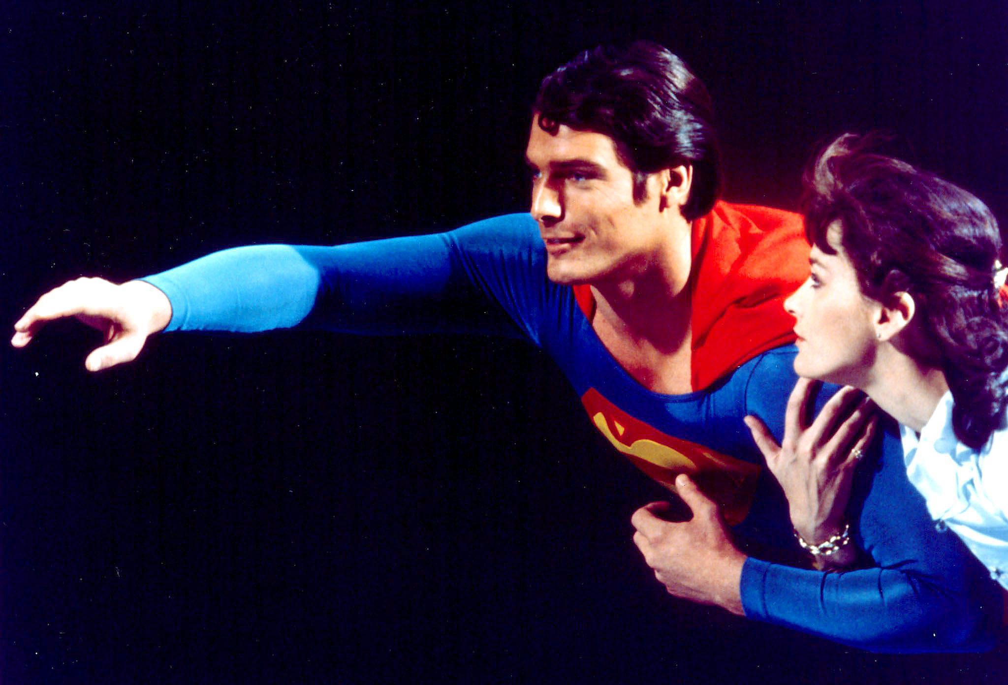 Christopher Reeve i Margot Kidder