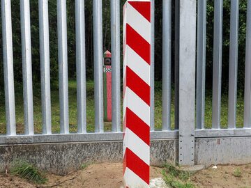 Granica polsko-białoruska, zdjęcie ilustracyjne