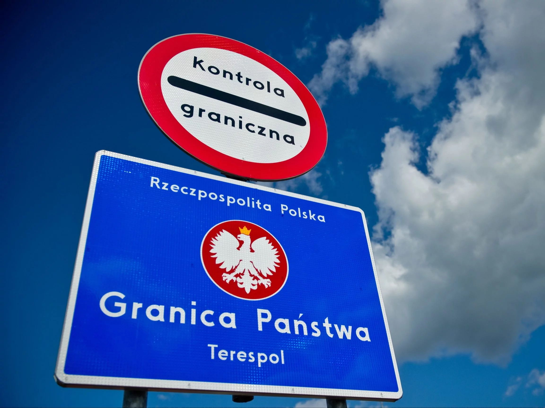 Przejście graniczne z Białorusią w Terespolu