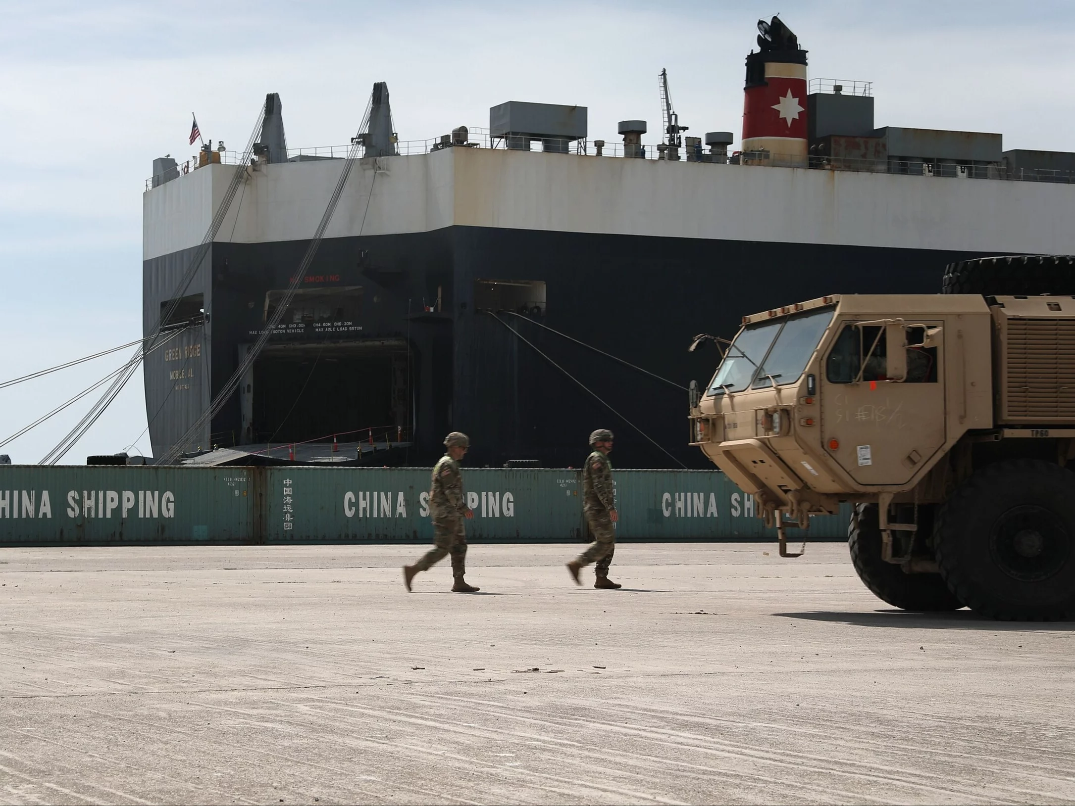 Żołnierze USA w bazie Aleksandropolis w Grecji