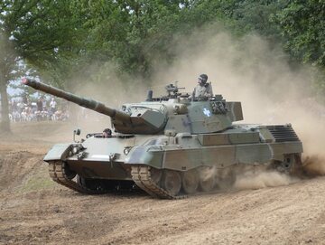 Grecki czołgi Leopard 1