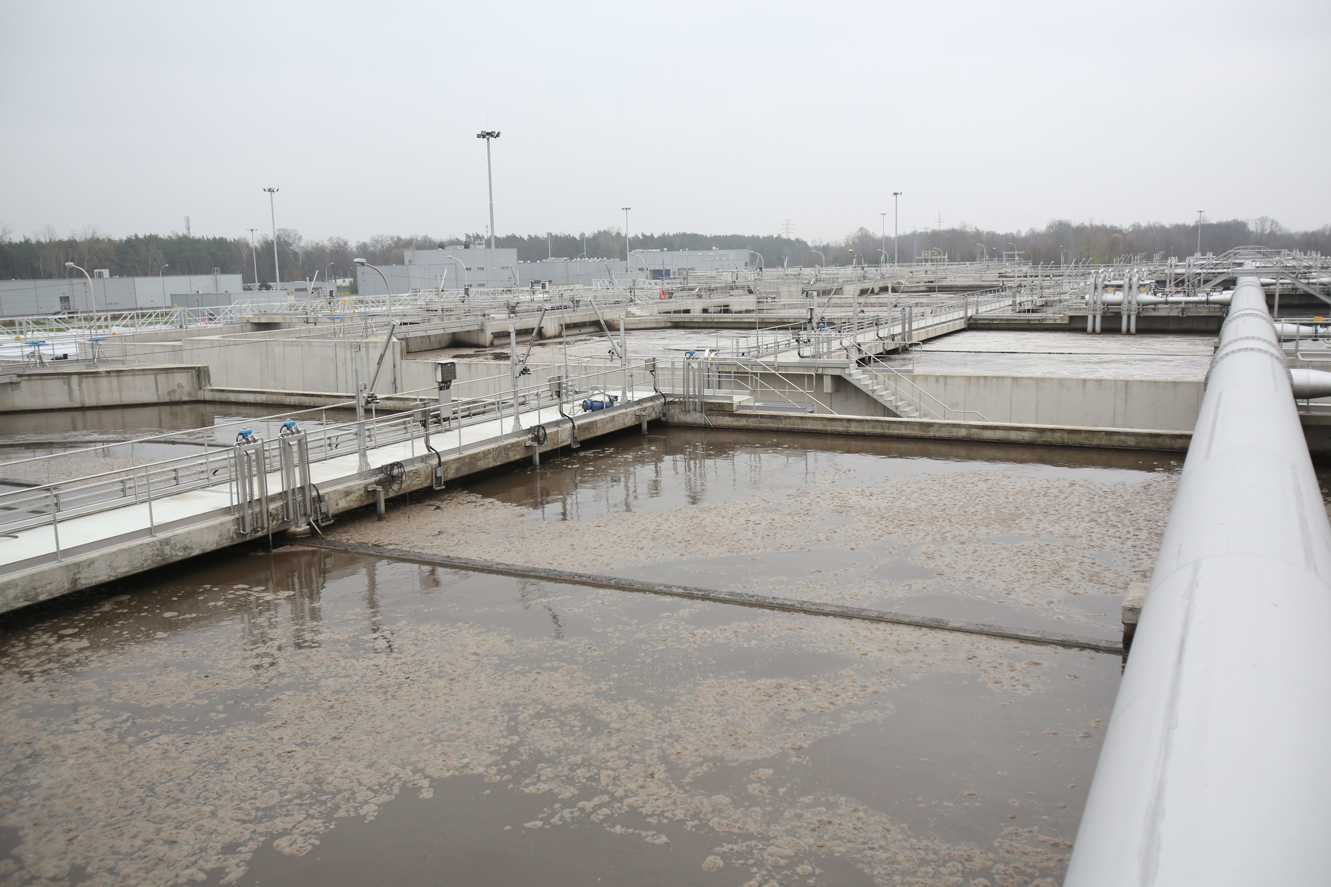 Zakład "Czajka" jest największą i najnowocześniejszą oczyszczalnią ścieków w Polsce