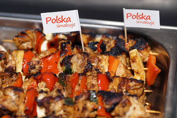 Grillowane szaszłyki z polskich warzyw i mięsa