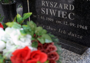 Grób Ryszarda Siwca na Cmentarzu Zasańskim w Przemyślu
